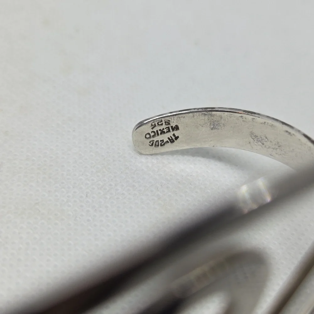 Sterling 925 Cuff Bracelet - Picture 3 of 5